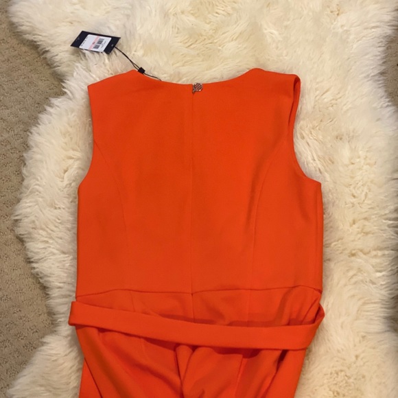 Tommy Hilfiger Orange Cropped Jumpsuit | 10 - Picture 7 of 9